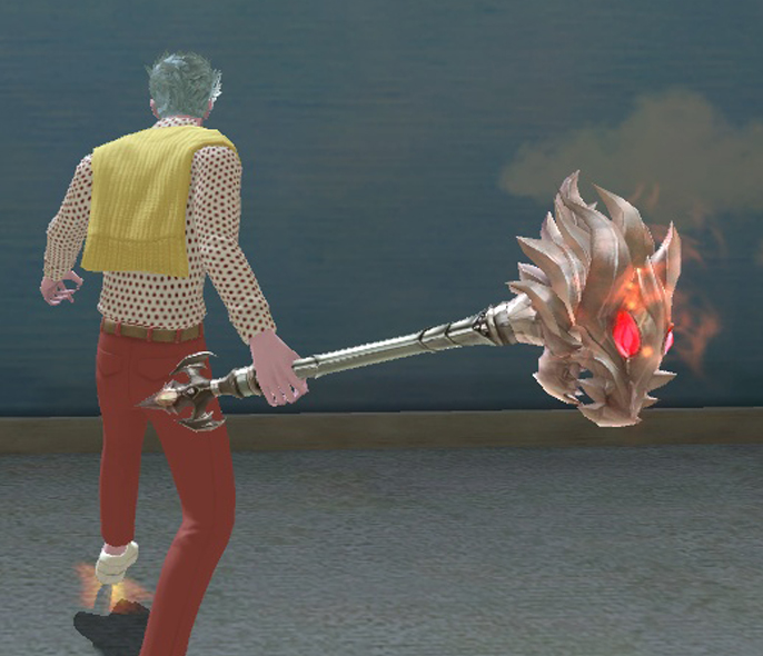 NPC RentusHard Mace 01