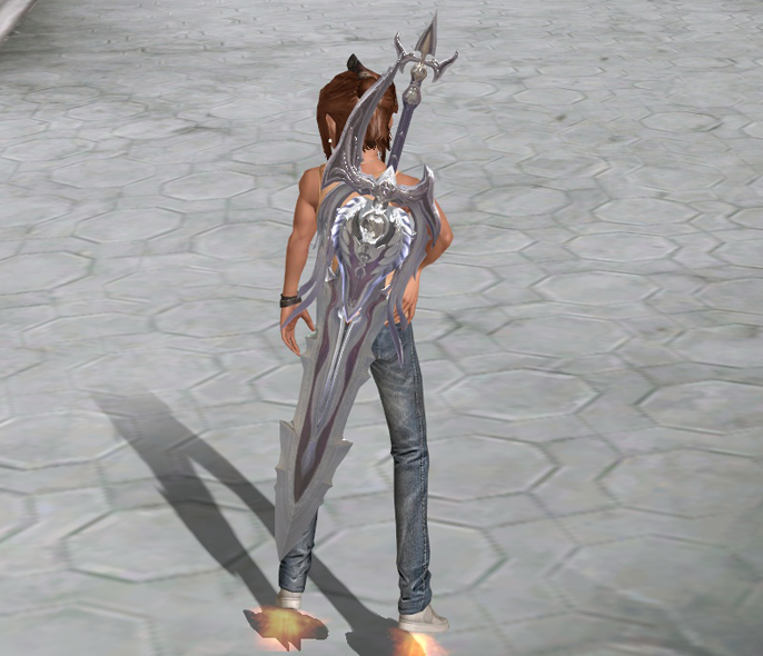 Dazzling Two-handed Sword of Agent
