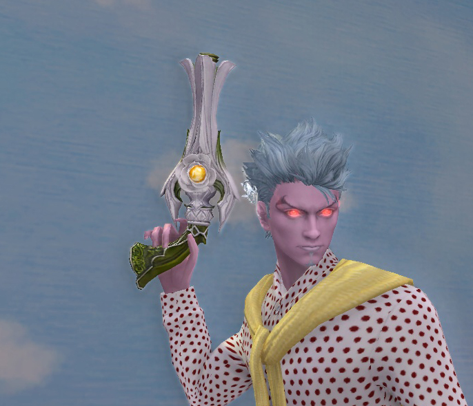 NPC Aris Weapon Magic Gun