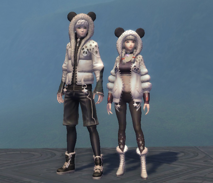 Warm Panda Parka Outfit