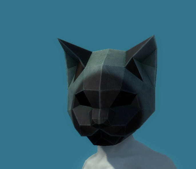 Chocolate Point Cat Mask