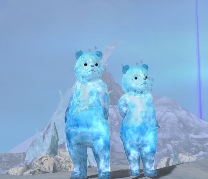 Dignified Ice Teddy Form Candy - 160020513