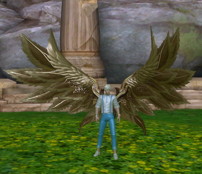 Golden Daeva Wings