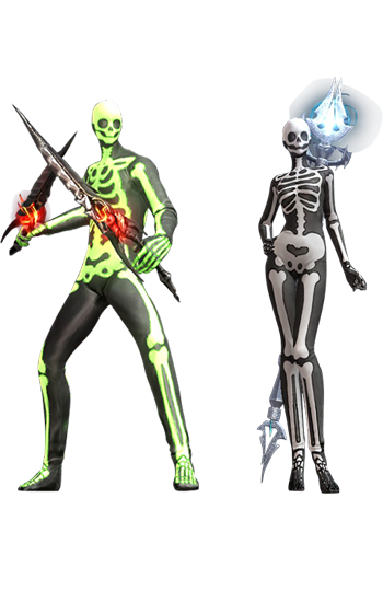Skeleton Suit Costume