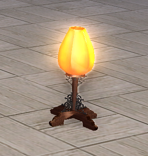 Lámpara de mesa oriental